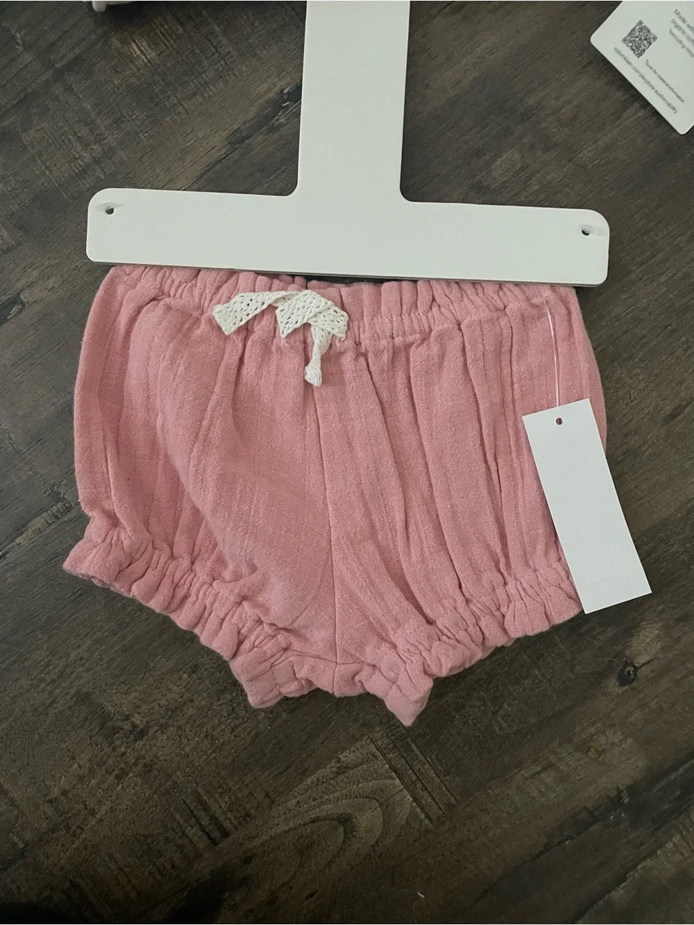 New with tags - Calvin Klein Pink & White Striped Top with Pink Bloomers